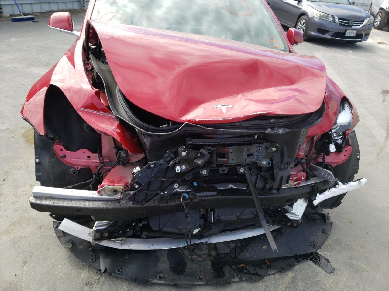 Photo 9 from auction – 2020 TESLA MODEL 3 with VIN 5YJ3E1EA2LF644465