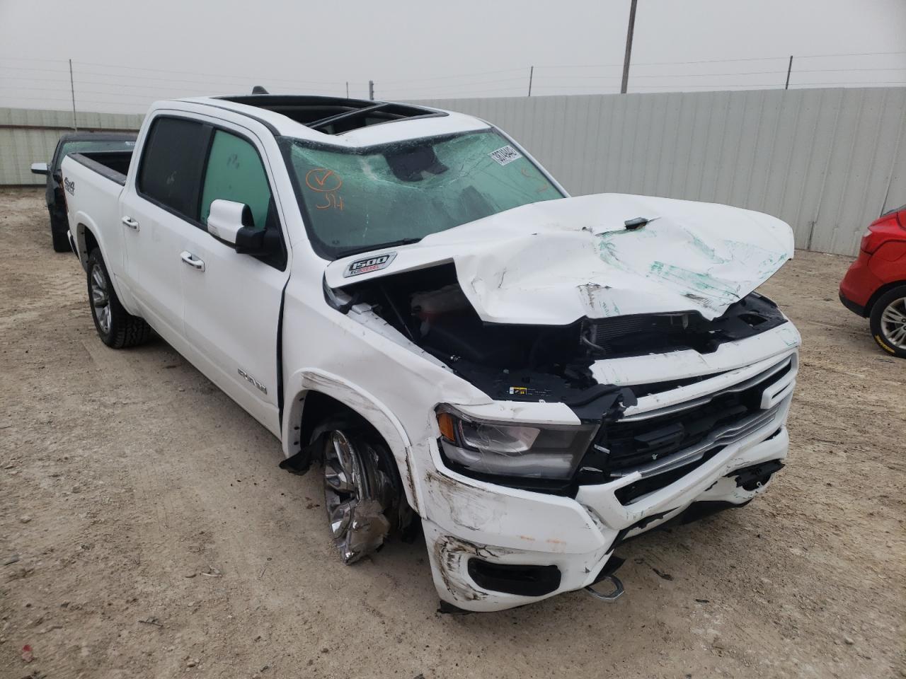 RAM 1500 LARAM 2022 with VIN 1C6SRFJM7NN108975 - Photo from auction