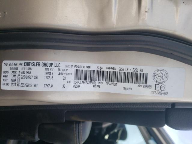 Photo 10 from auction – 2014 JEEP CHEROKEE S with VIN 1C4PJLAB4EW298831