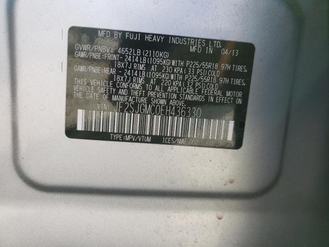 Photo 10 from auction – 2014 SUBARU FORESTER 2 with VIN JF2SJGMC0EH436330
