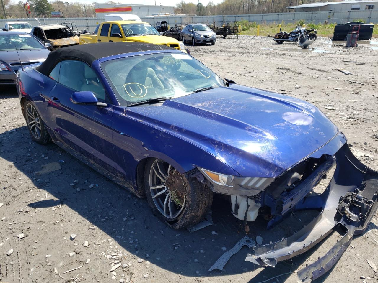 Photo 1 from auction – 2016 FORD MUSTANG with VIN 1FATP8UH4G5307603