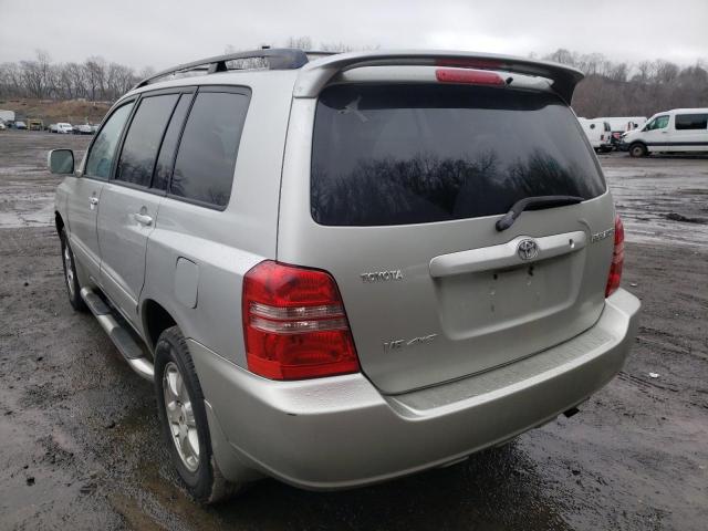 Photo 3 from auction – 2002 TOYOTA HIGHLANDER with VIN JTEHF21A320076735