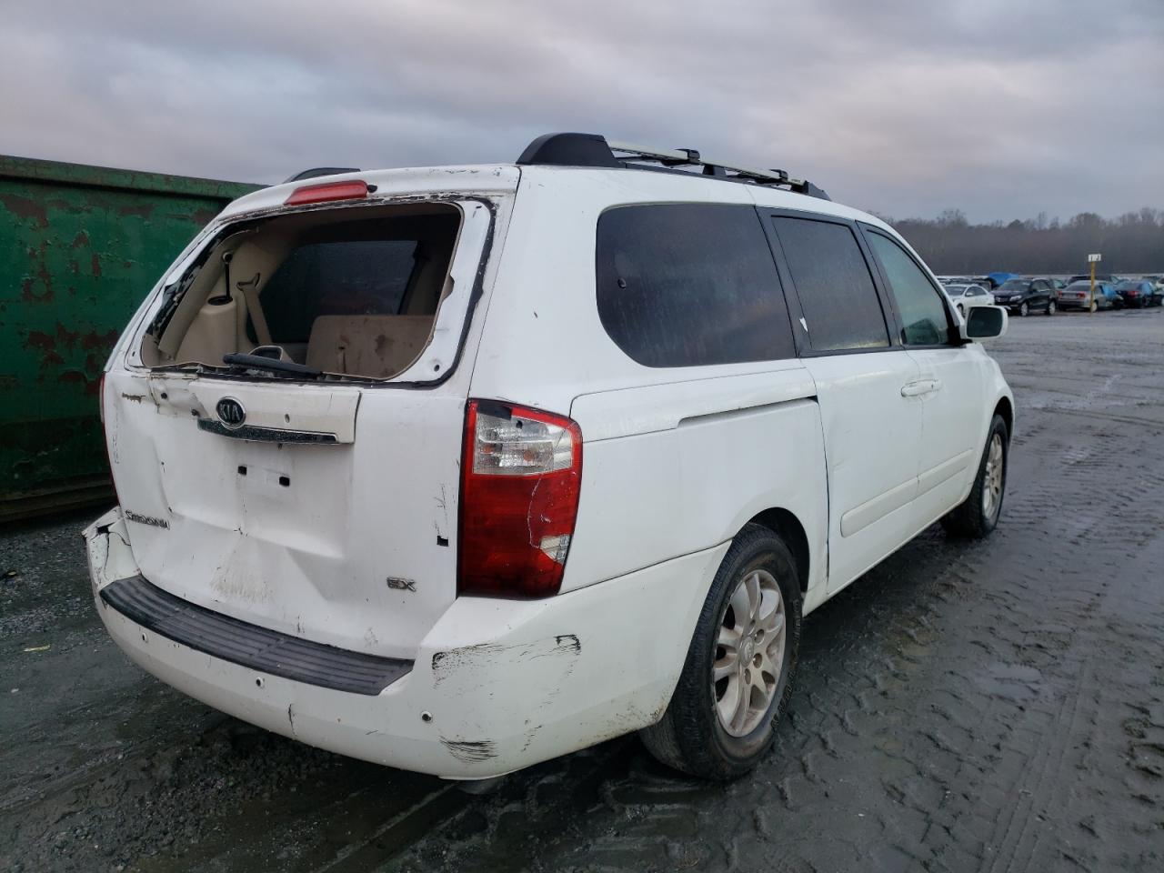 Photo 4 from auction – 2007 KIA SEDONA EX with VIN KNDMB233376112053