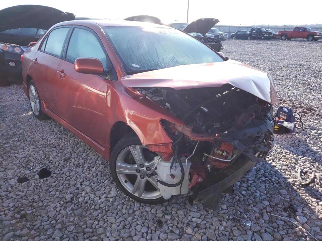 TOYOTA COROLLA BA 2013 with VIN 2T1BU4EE5DC075748 - Photo from auction