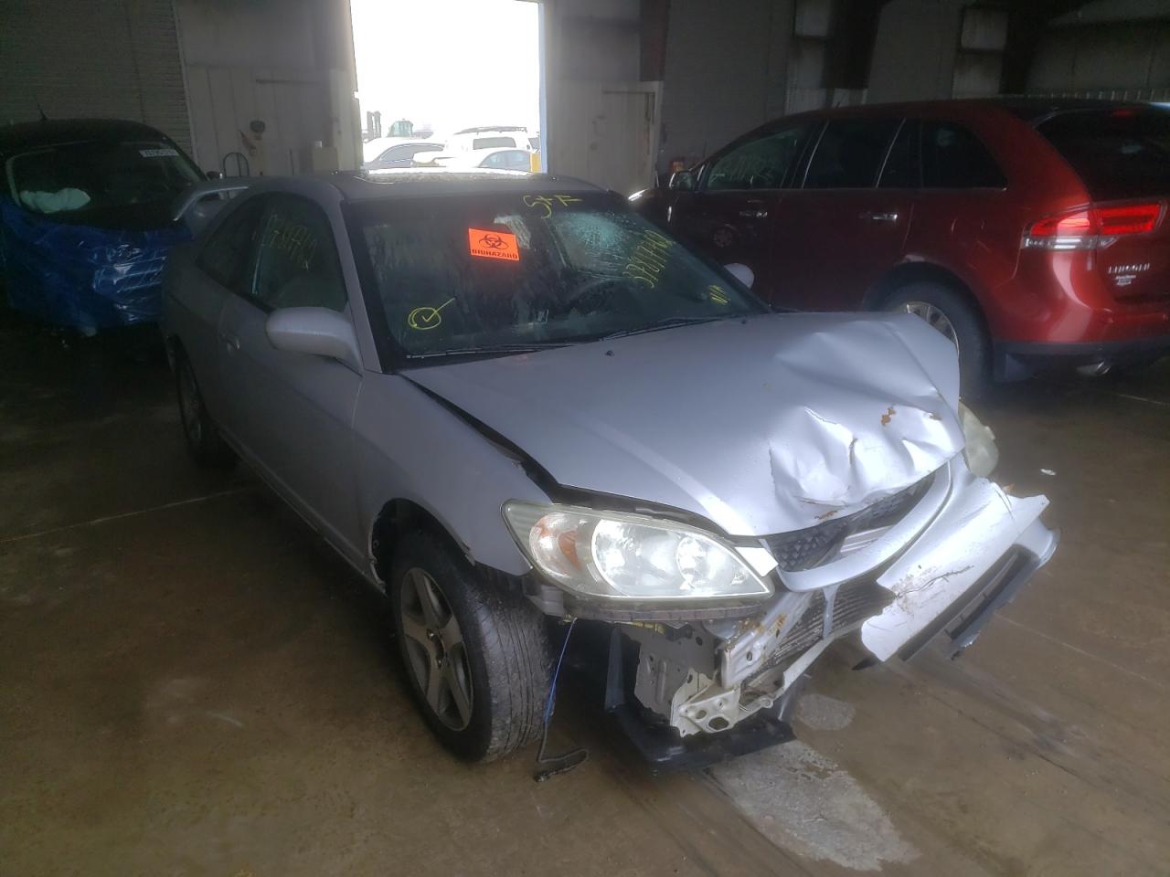 HONDA CIVIC EX 2004 with VIN 1HGEM21914L066999 - Photo from auction