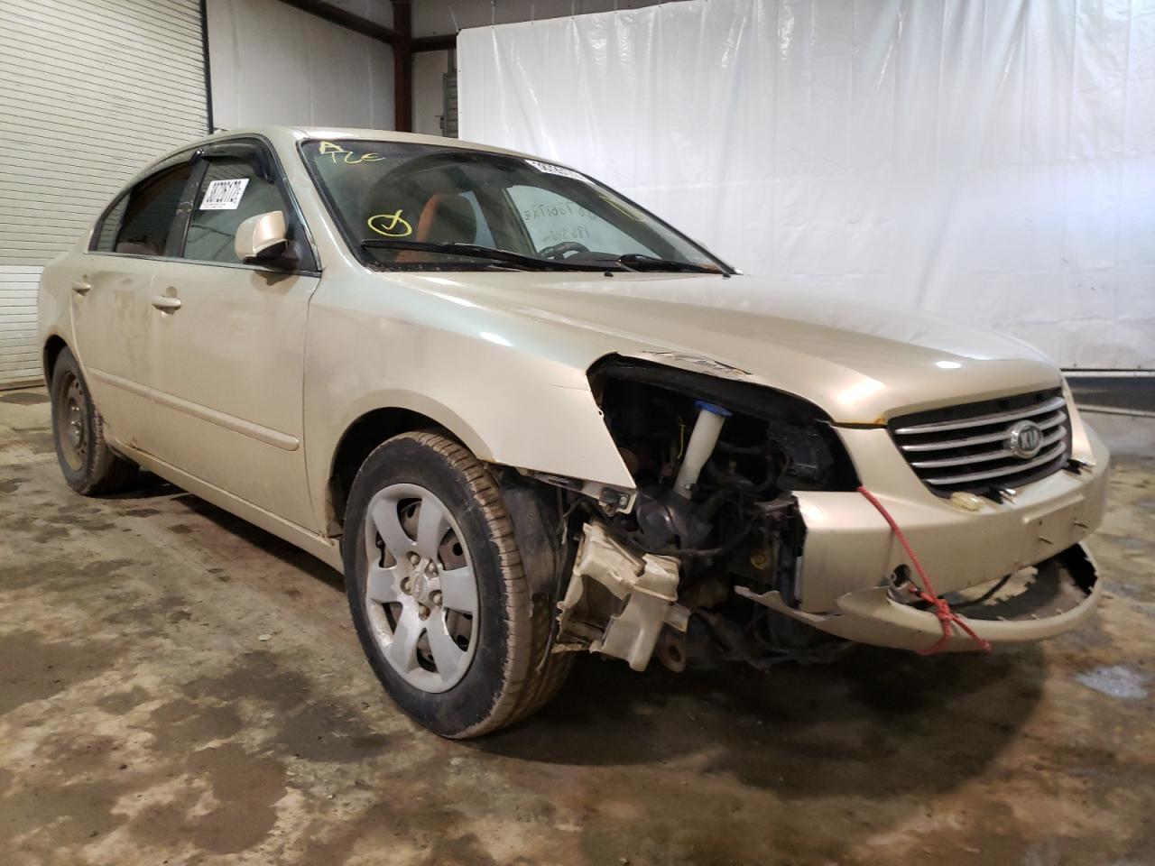KIA OPTIMA LX 2006 with VIN KNAGE123765061674 - Photo from auction