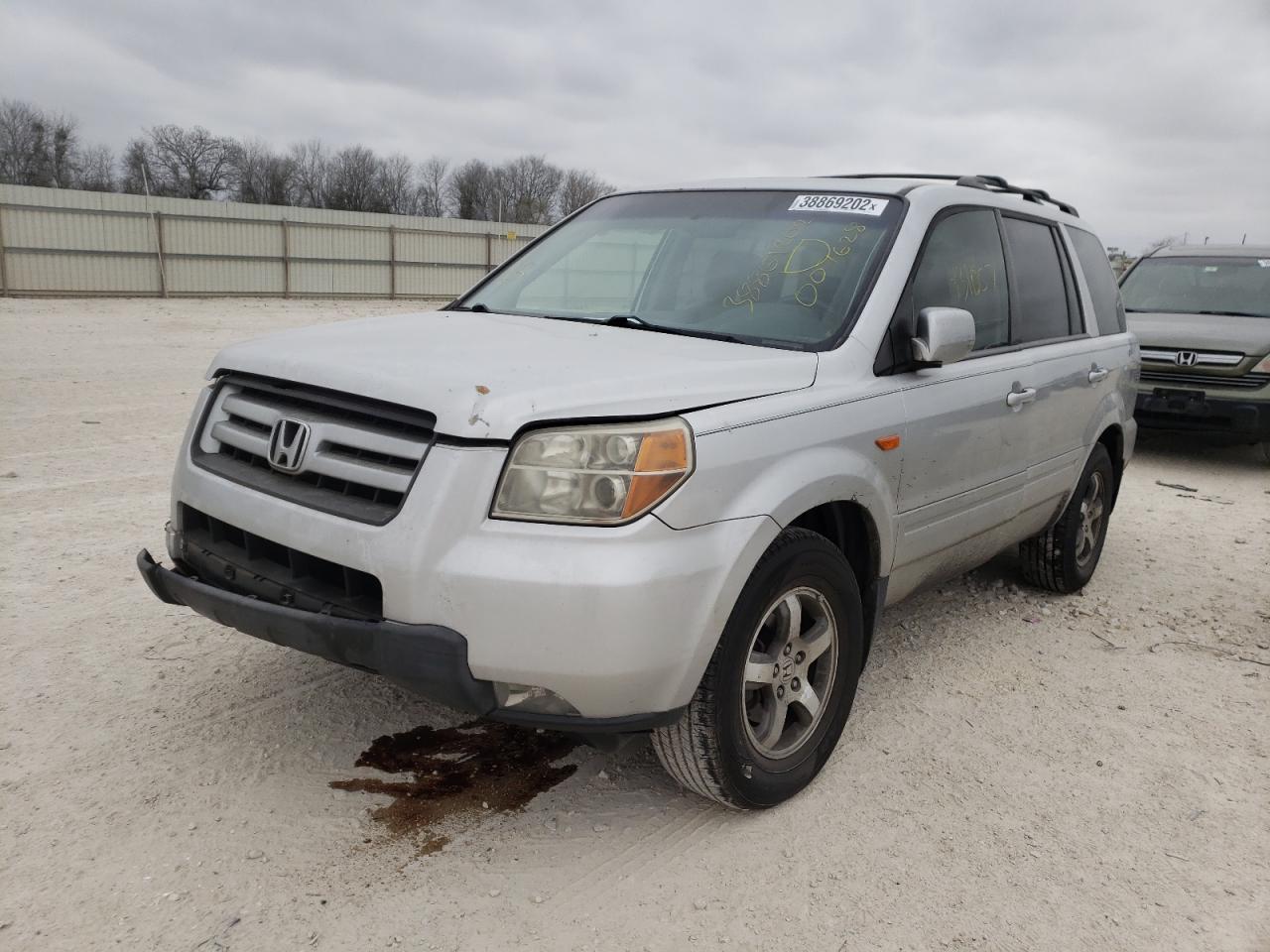 Photo 2 from auction – 2008 HONDA PILOT EXL with VIN 5FNYF18758B007628