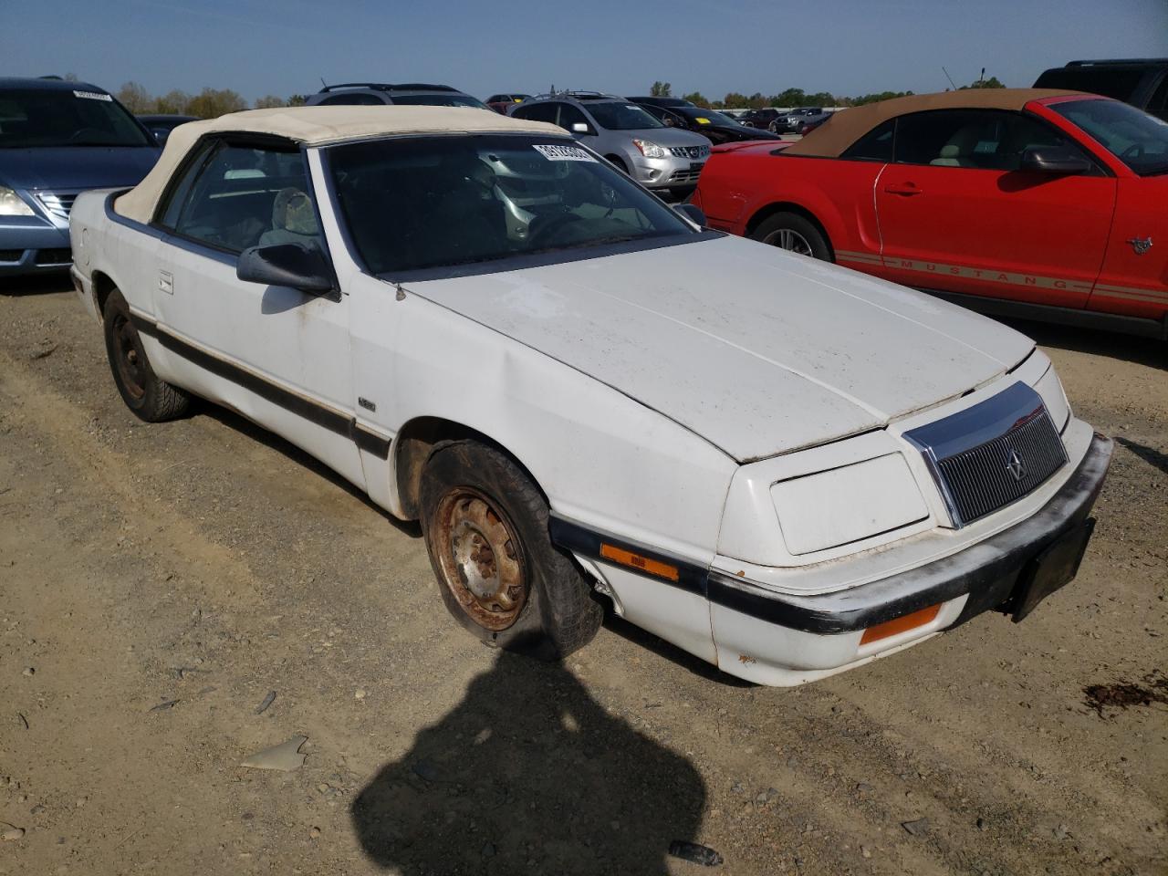 CHRYSLER LEBARON 1992 with VIN 1C3XU4534NF208582 - Photo from auction