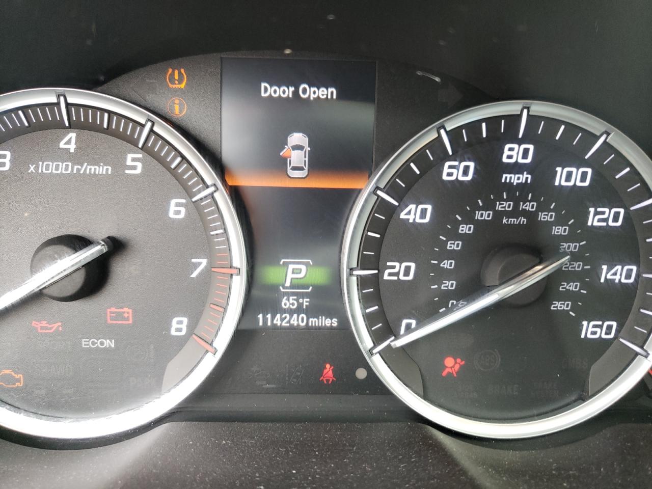 Photo 8 from auction – 2015 ACURA TLX TECH with VIN 19UUB2F50FA000661