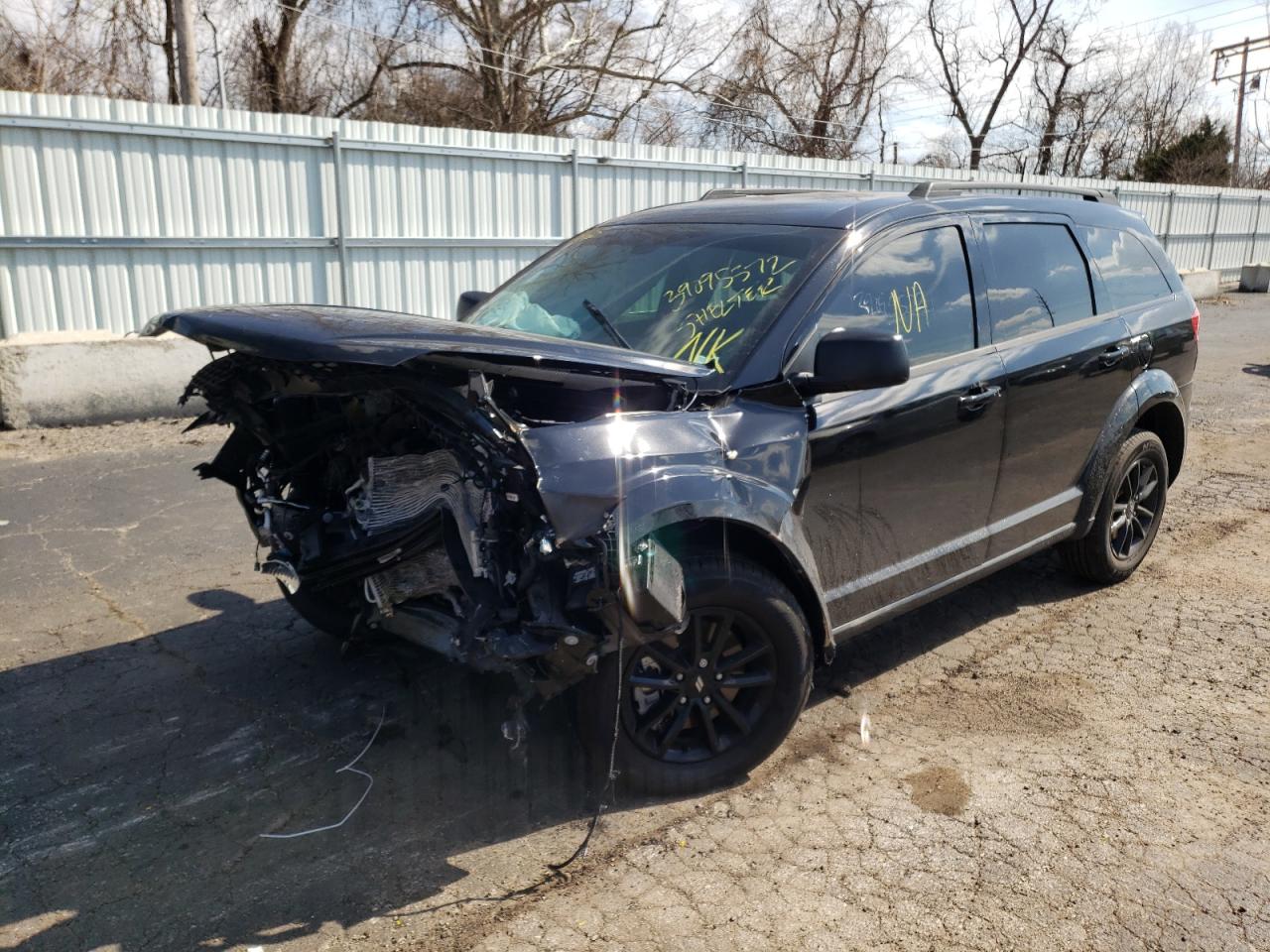Photo 2 from auction – 2020 DODGE JOURNEY SE with VIN 3C4PDCAB3LT195071
