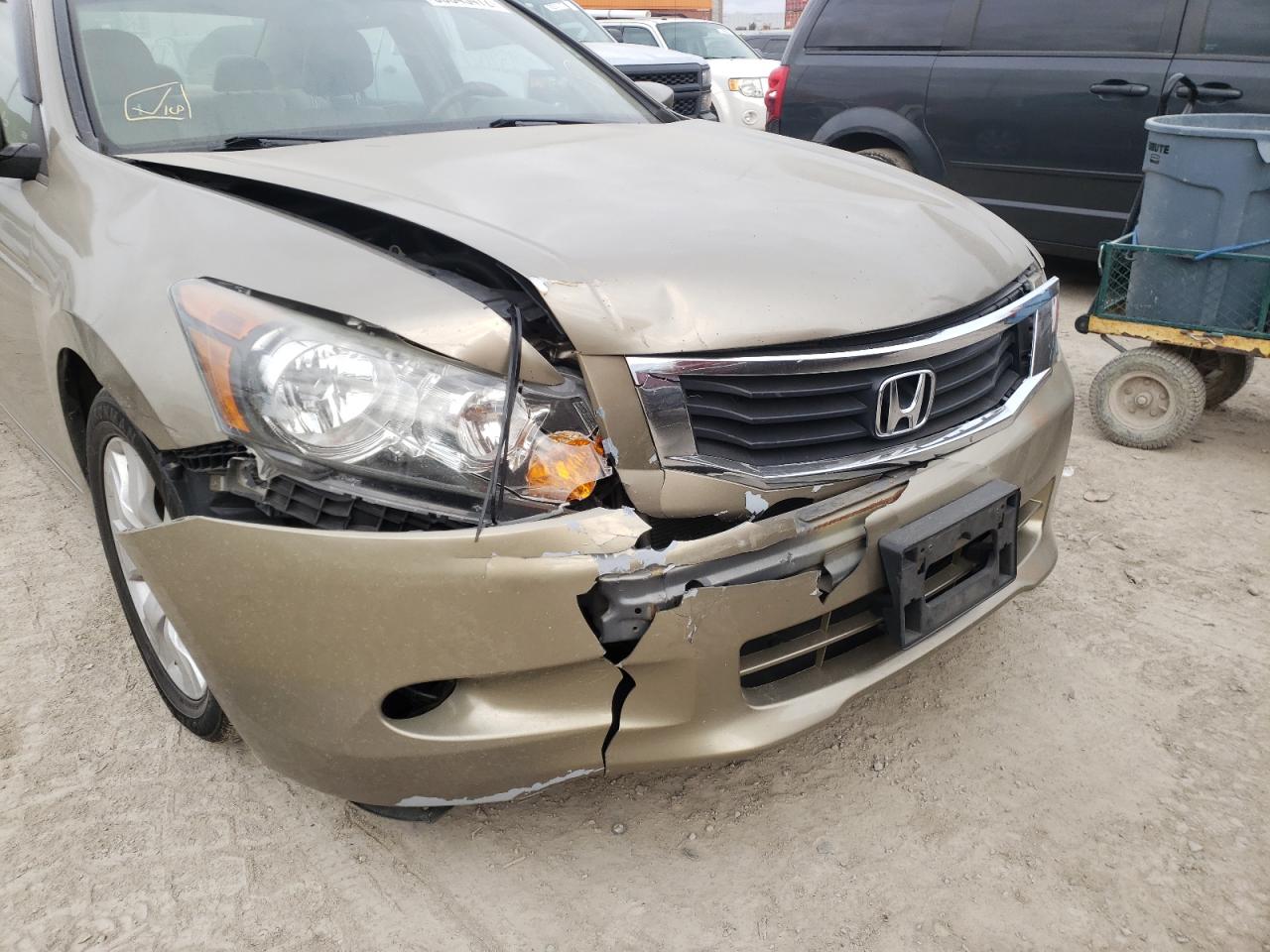 Photo 9 from auction – 2009 HONDA ACCORD EXL with VIN 1HGCP26879A135308