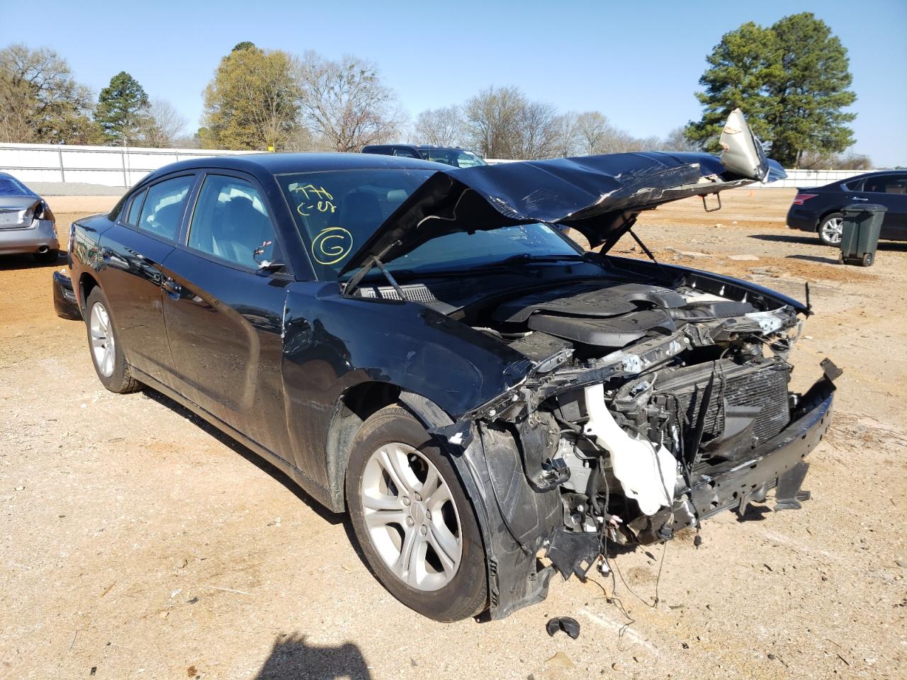 DODGE CHARGER SX 2020 with VIN 2C3CDXBG7LH111024 - Photo from auction