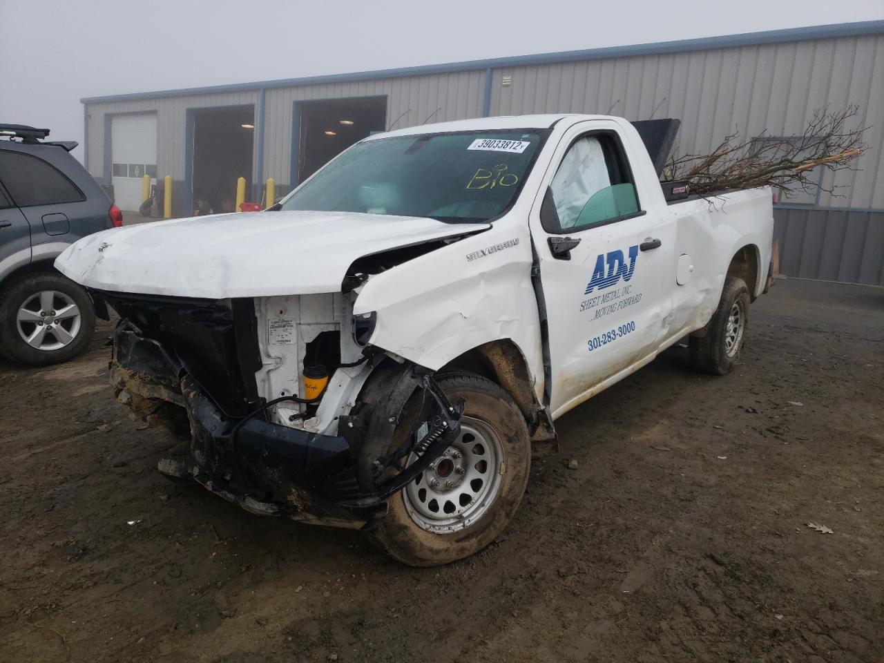 Photo 2 from auction – 2021 CHEVROLET SILVERADO with VIN 3GCNWAEH8MG315056