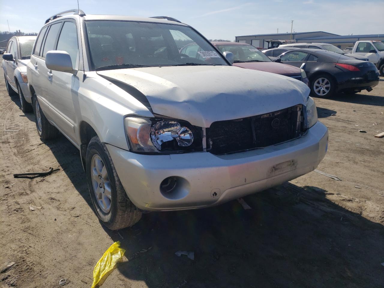 TOYOTA HIGHLANDER 2006 with VIN JTEDP21A460093769 - Photo from auction