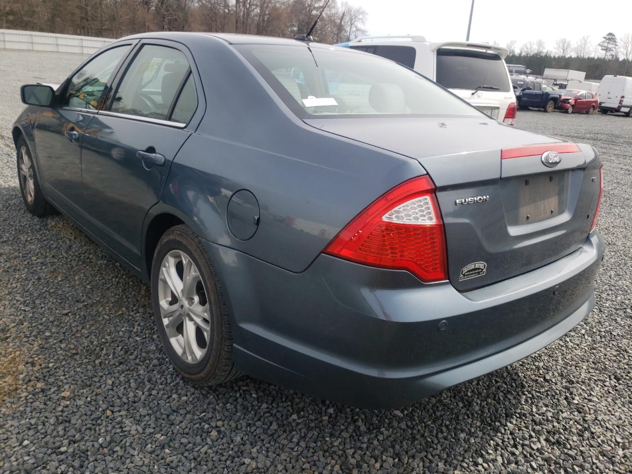 Photo 3 from auction – 2012 FORD FUSION SE with VIN 3FAHP0HA5CR213970