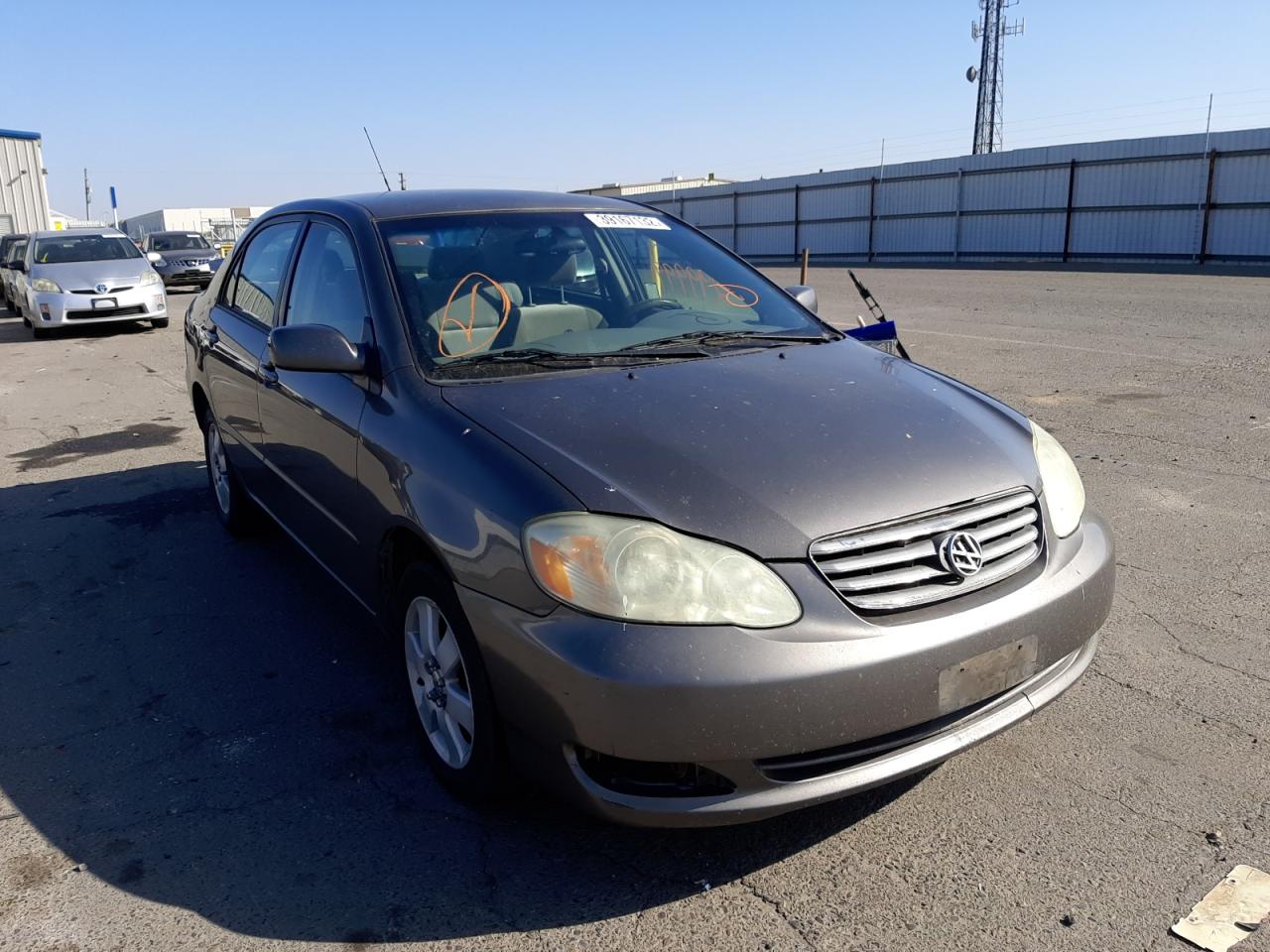 TOYOTA COROLLA CE 2005 with VIN 1NXBR32E75Z544872 - Photo from auction