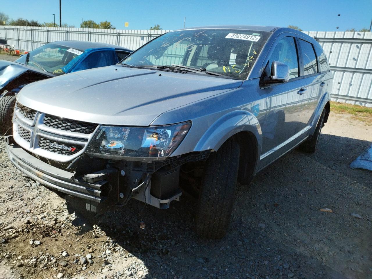 Photo 2 from auction – 2019 DODGE JOURNEY GT with VIN 3C4PDDEG9KT745495
