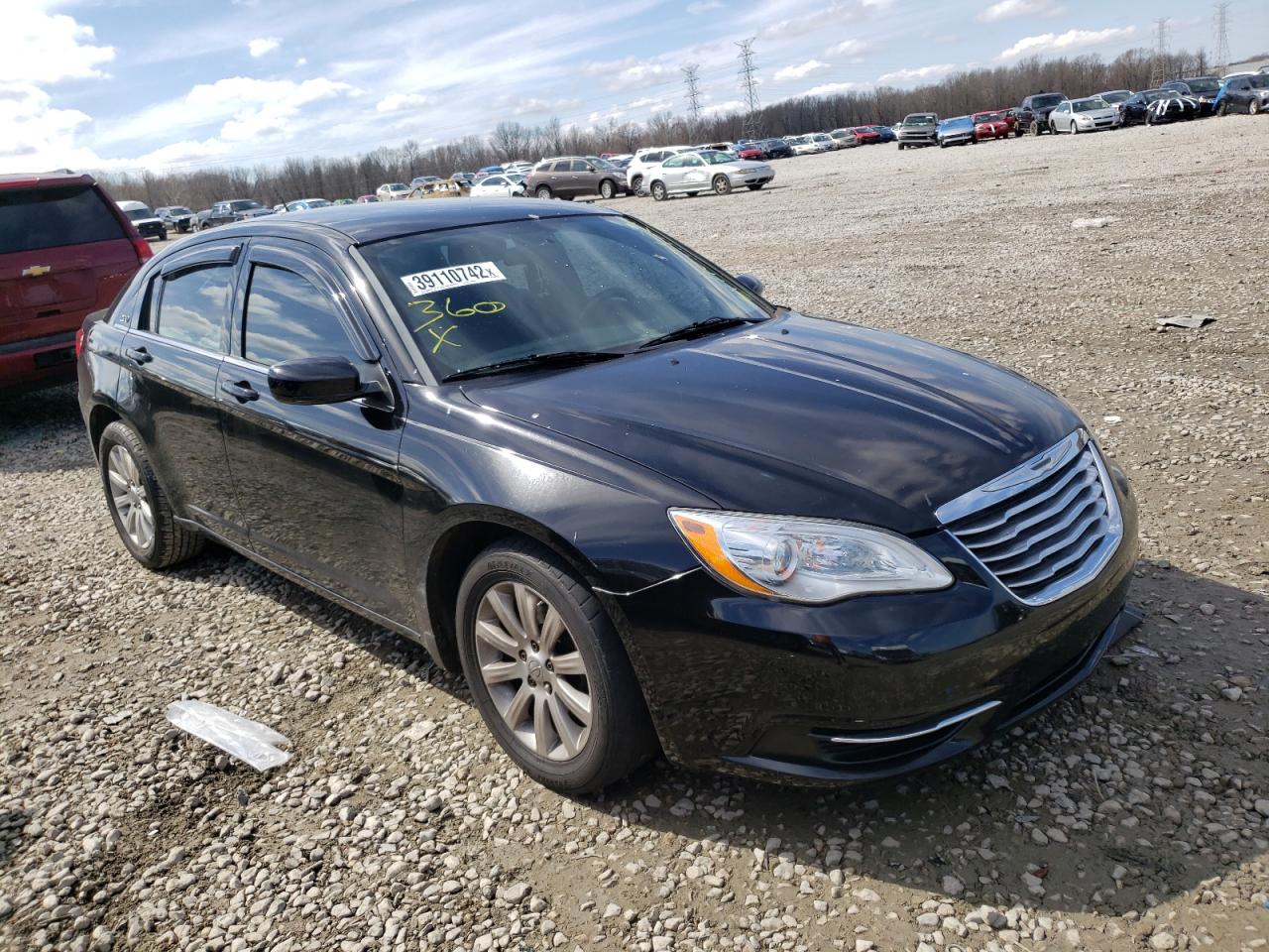 CHRYSLER 200 TOURIN 2013 with VIN 1C3CCBBB9DN580408 - Photo from auction