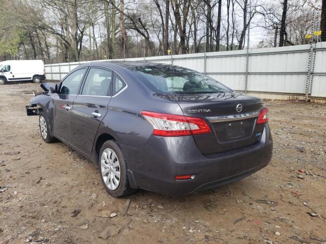 Photo 3 from auction – 2014 NISSAN SENTRA S with VIN 3N1AB7AP3EY286543