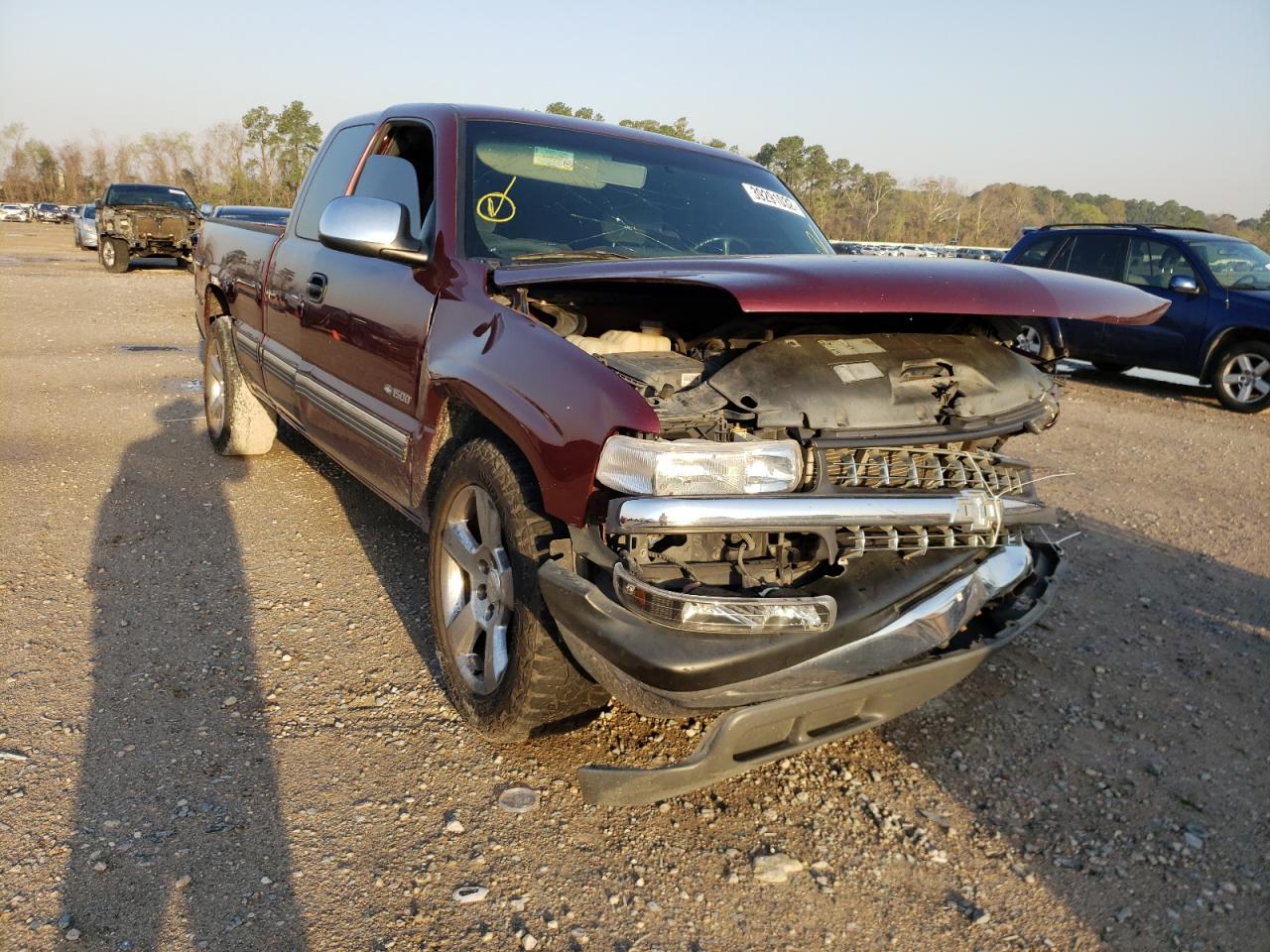 CHEVROLET SILVERADO 2001 with VIN 2GCEC19V011217264 - Photo from auction