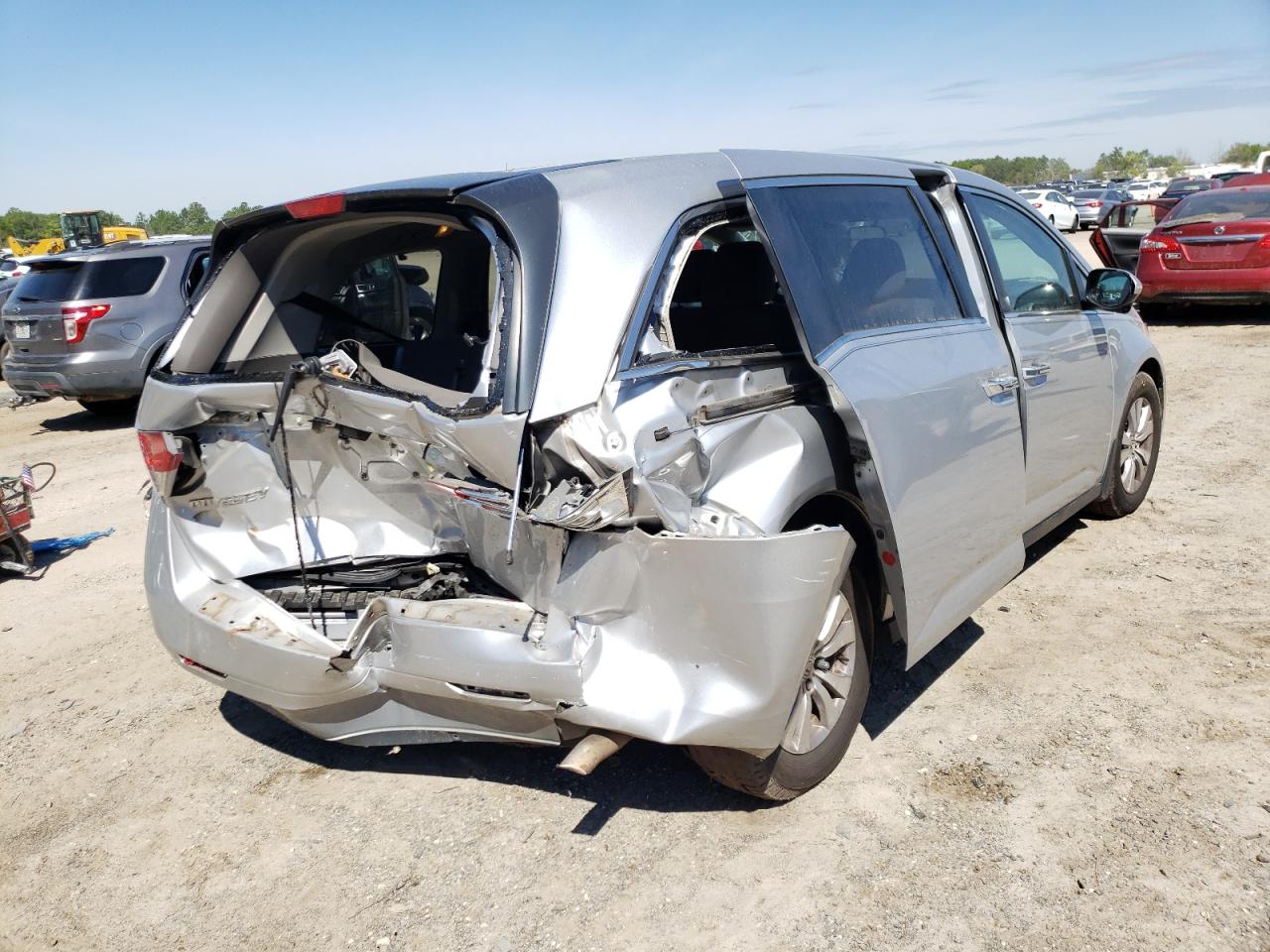 Photo 4 from auction – 2014 HONDA ODYSSEY EX with VIN 5FNRL5H42EB019340