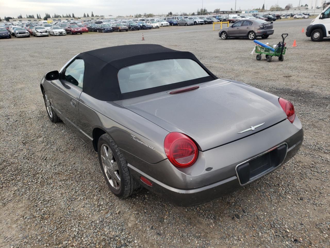 Photo 3 from auction – 2003 FORD THUNDERBIR with VIN 1FAHP60AX3Y101648