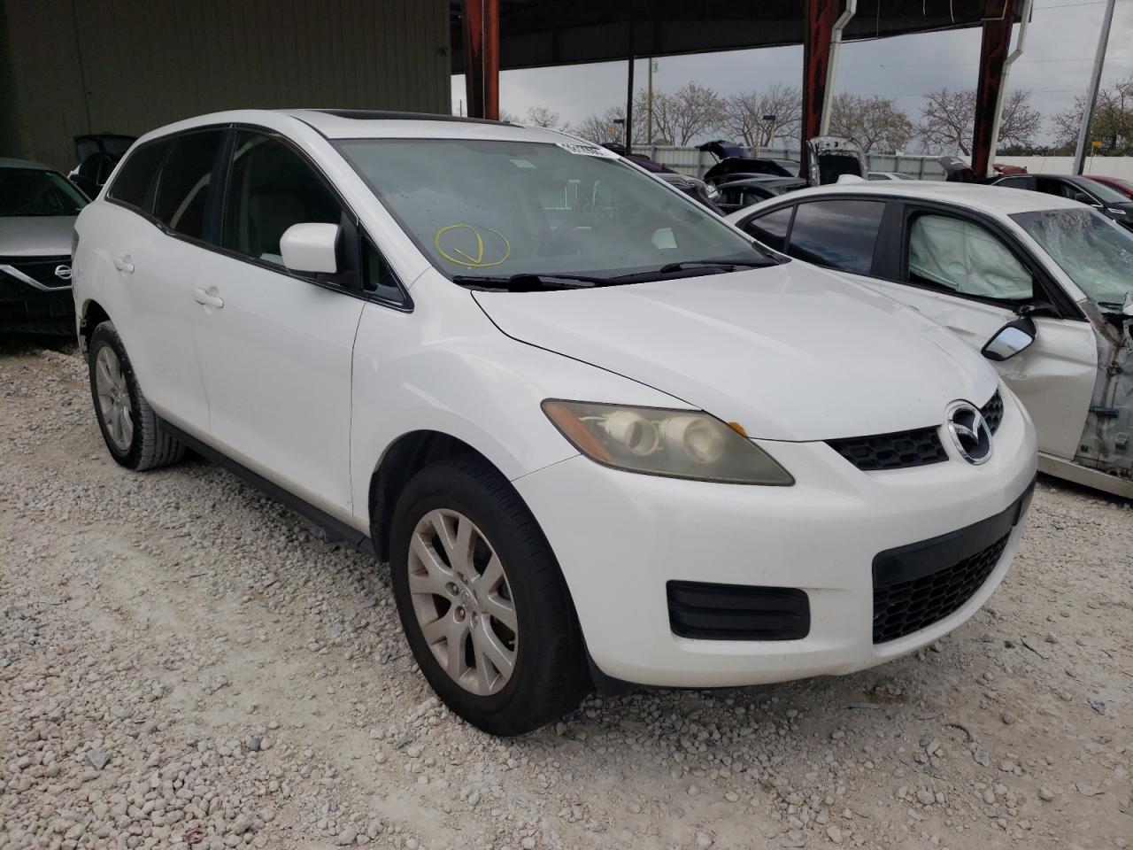 MAZDA CX-7 2008 with VIN JM3ER29L280189354 - Photo from auction
