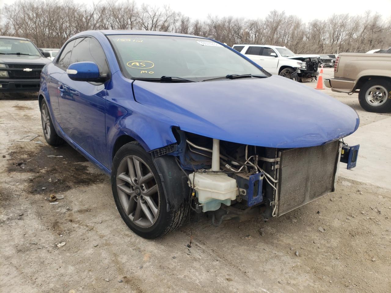 KIA FORTE SX 2010 with VIN KNAFW6A38A5159161 - Photo from auction