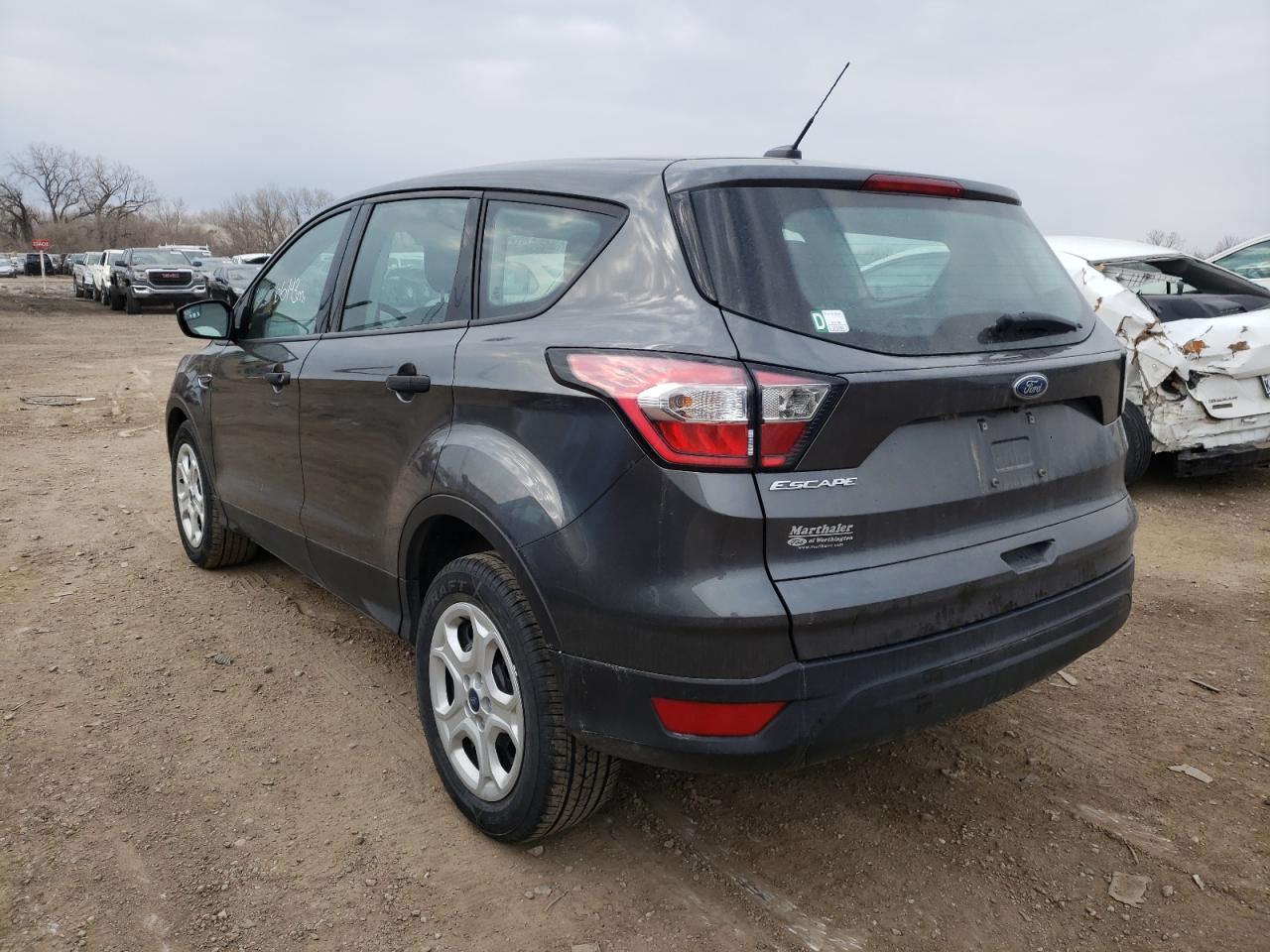 Photo 3 from auction – 2018 FORD ESCAPE S with VIN 1FMCU0F78JUB84163