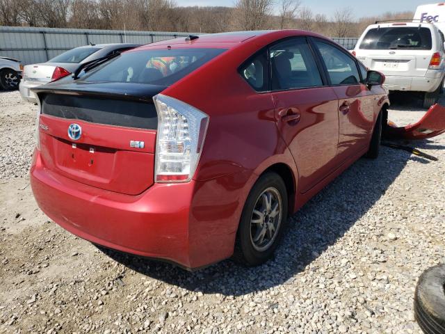 Photo 4 from auction – 2010 TOYOTA PRIUS with VIN JTDKN3DU7A1010223