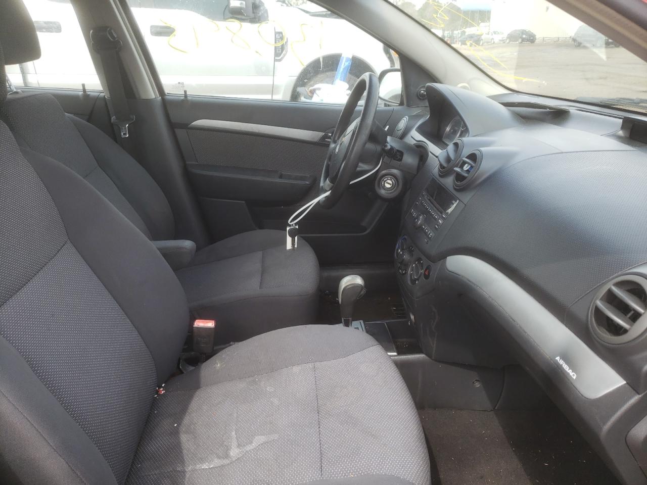 Photo 5 from auction – 2011 CHEVROLET AVEO LS with VIN KL1TD5DE9BB135576