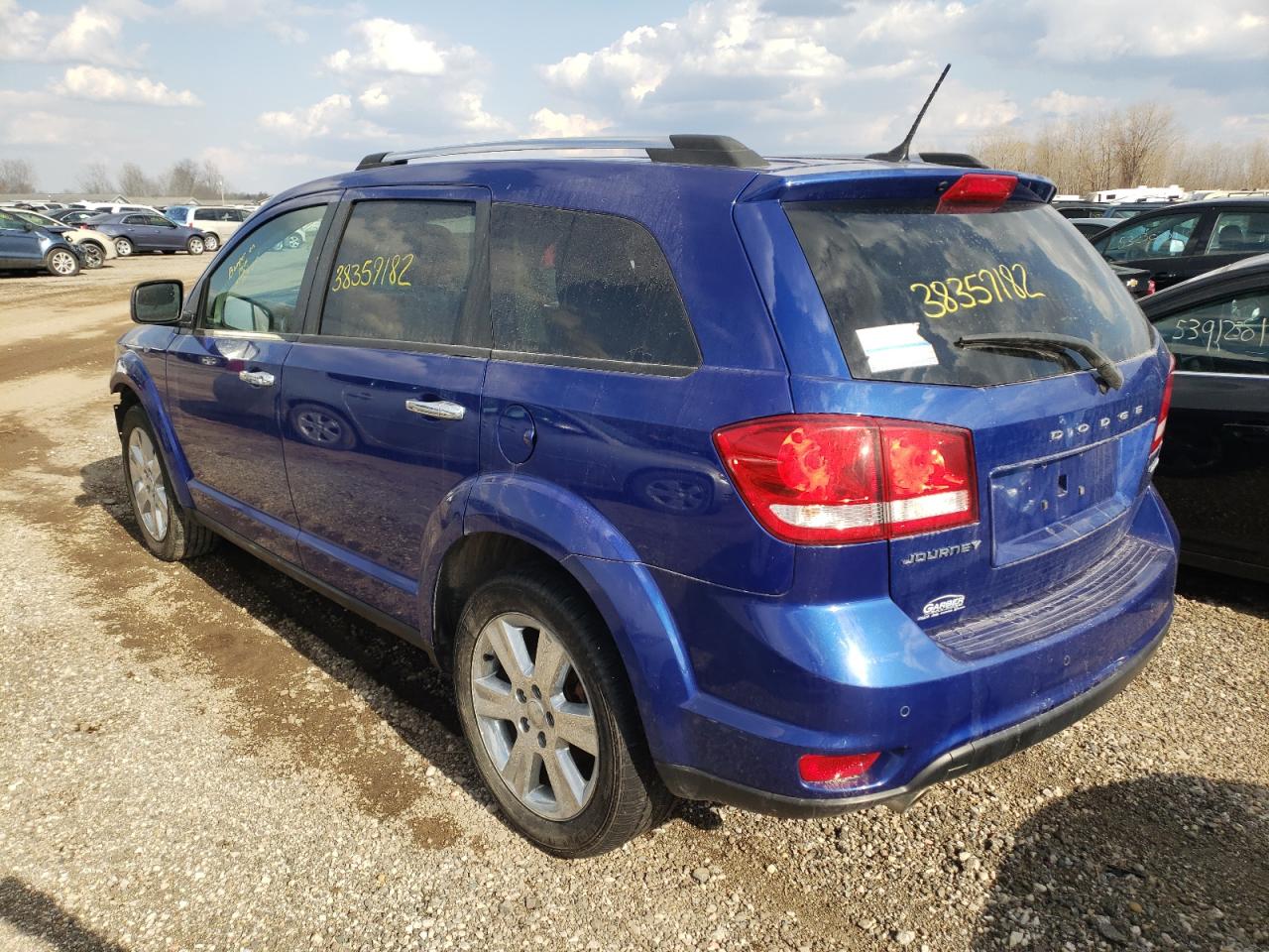 Photo 3 from auction – 2012 DODGE JOURNEY CR with VIN 3C4PDCDG8CT223793