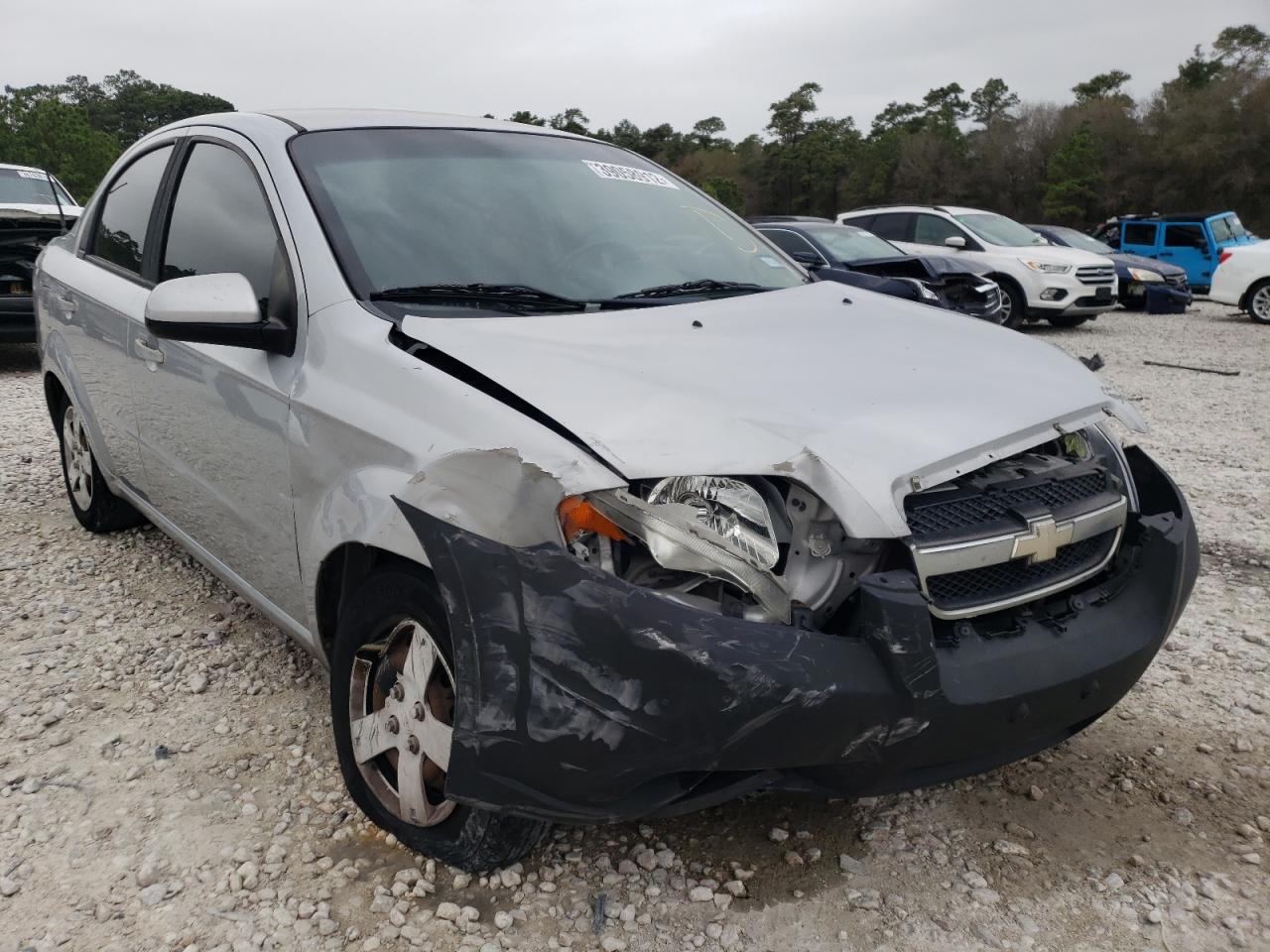 CHEVROLET AVEO LS 2010 with VIN KL1TD5DE1AB092155 - Photo from auction