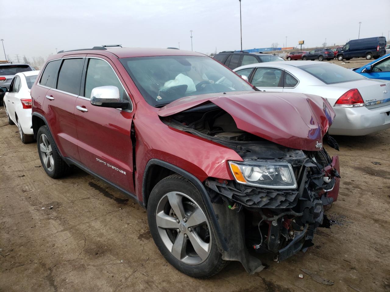 JEEP GRAND CHER 2014 with VIN 1C4RJFBG7EC288414 - Photo from auction