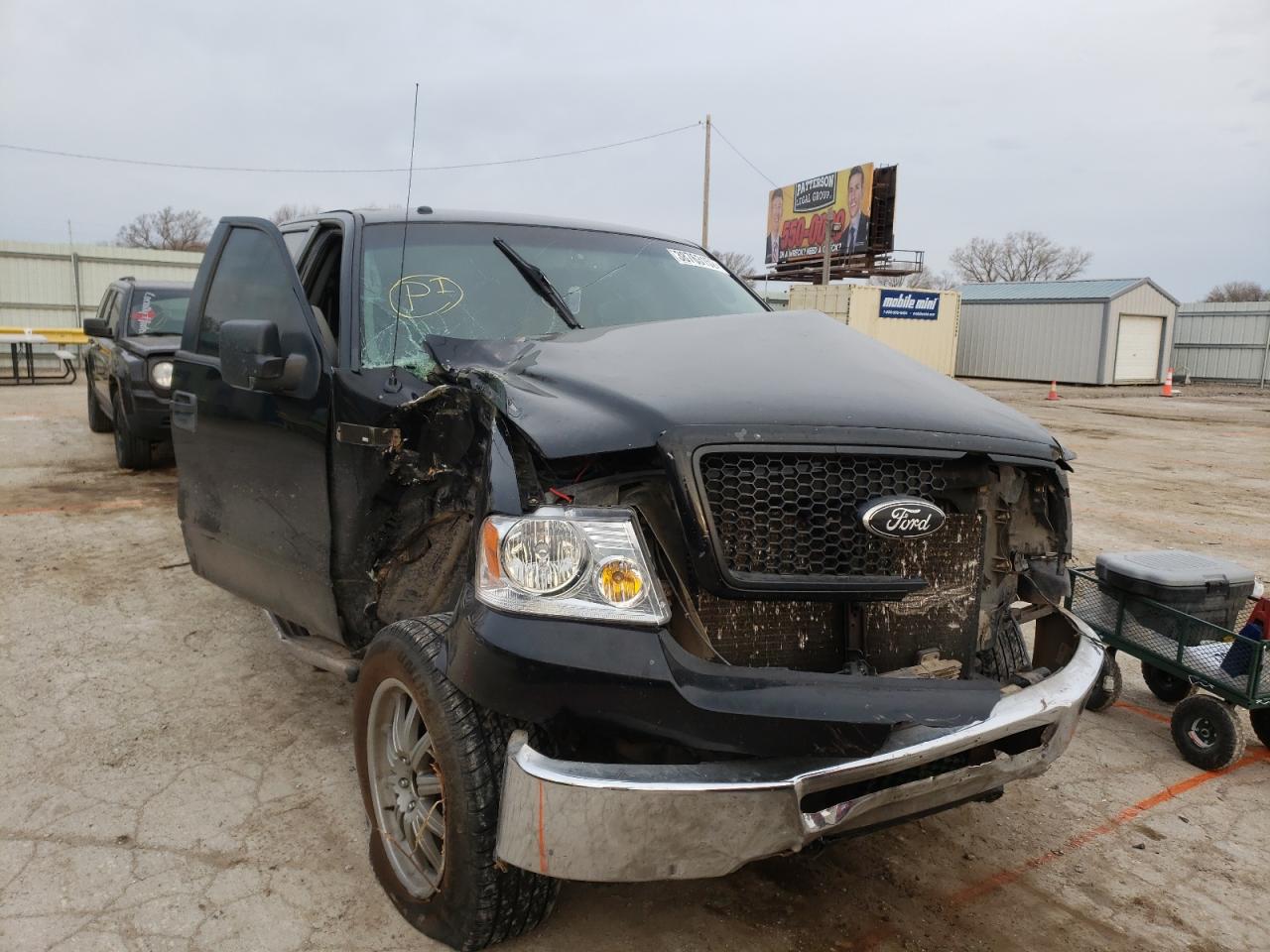 FORD F150 SUPER 2006 with VIN 1FTRW12W06FB60060 - Photo from auction