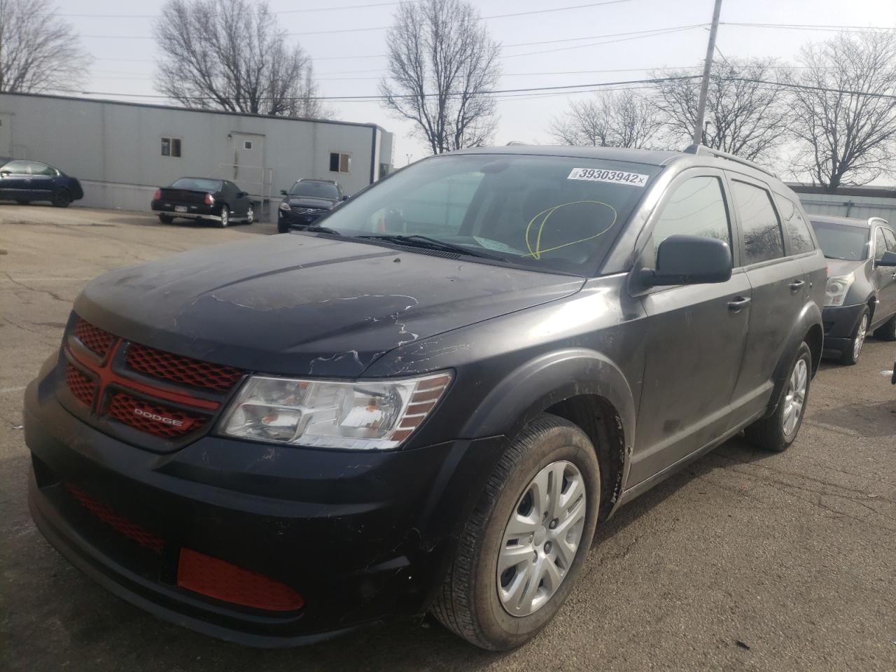 Photo 2 from auction – 2018 DODGE JOURNEY SE with VIN 3C4PDCAB3JT496226