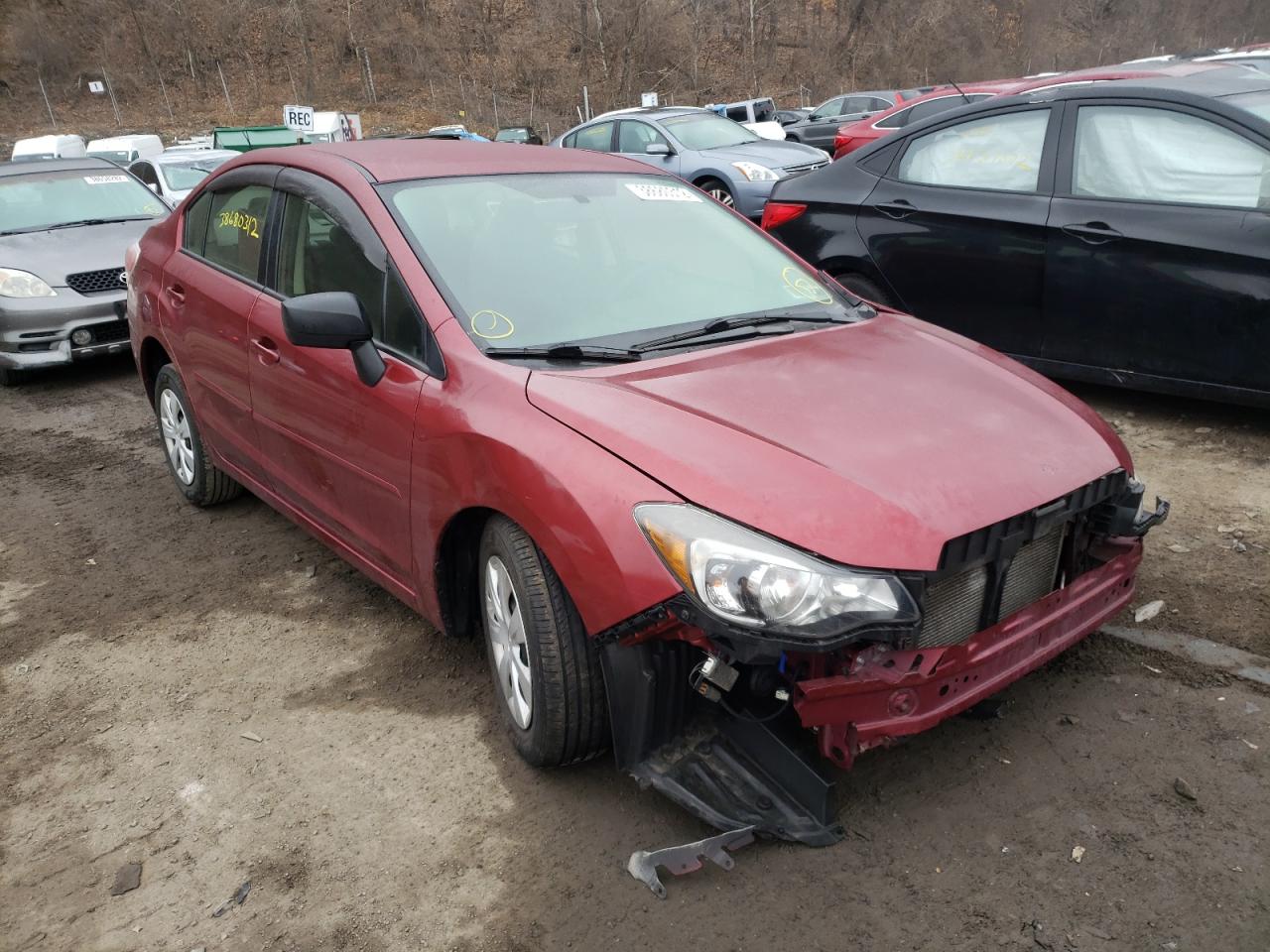 SUBARU IMPREZA 2015 with VIN JF1GJAA65FH017655 - Photo from auction