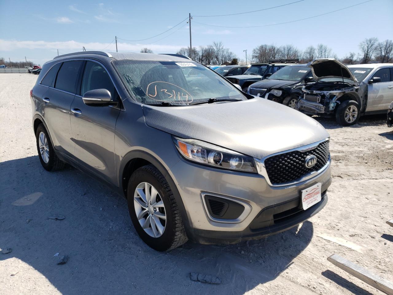 Photo 1 from auction – 2016 KIA SORENTO LX with VIN 5XYPG4A55GG104810