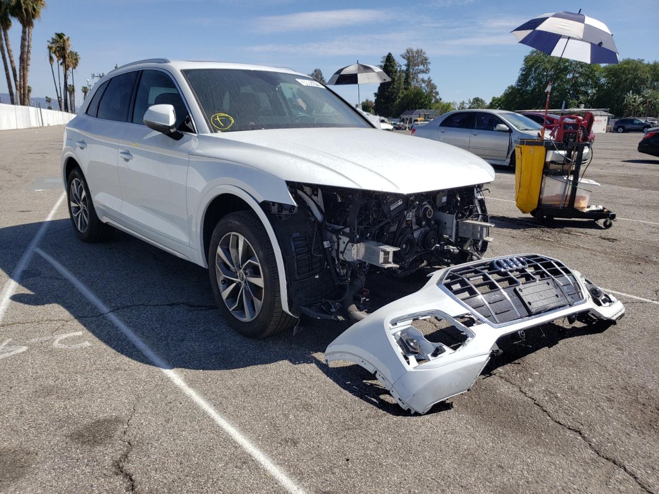 AUDI Q5 PREMIUM 2021 with VIN WA1AAAFY1M2009301 - Photo from auction