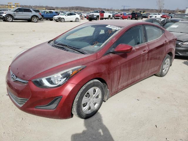 Photo 2 from auction – 2016 HYUNDAI ELANTRA SE with VIN 5NPDH4AE6GH683833