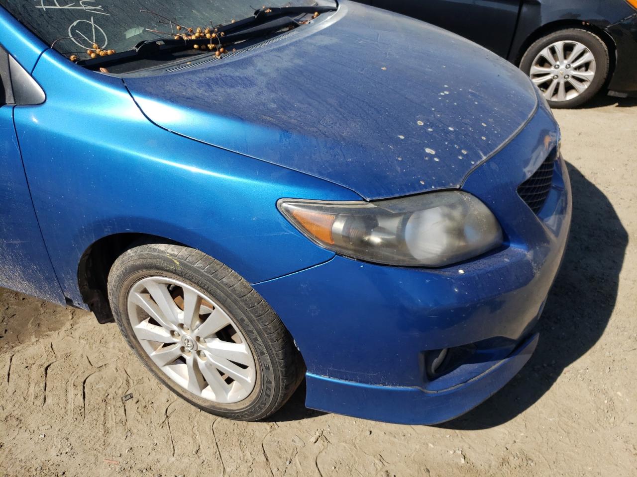 Photo 9 from auction – 2010 TOYOTA COROLLA BA with VIN 2T1BU4EE8AC438958