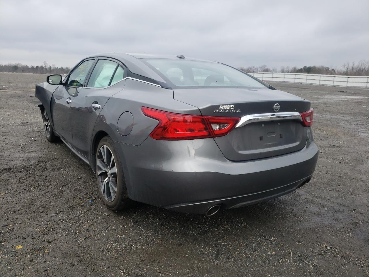 Photo 3 from auction – 2017 NISSAN MAXIMA 3.5 with VIN 1N4AA6APXHC380187