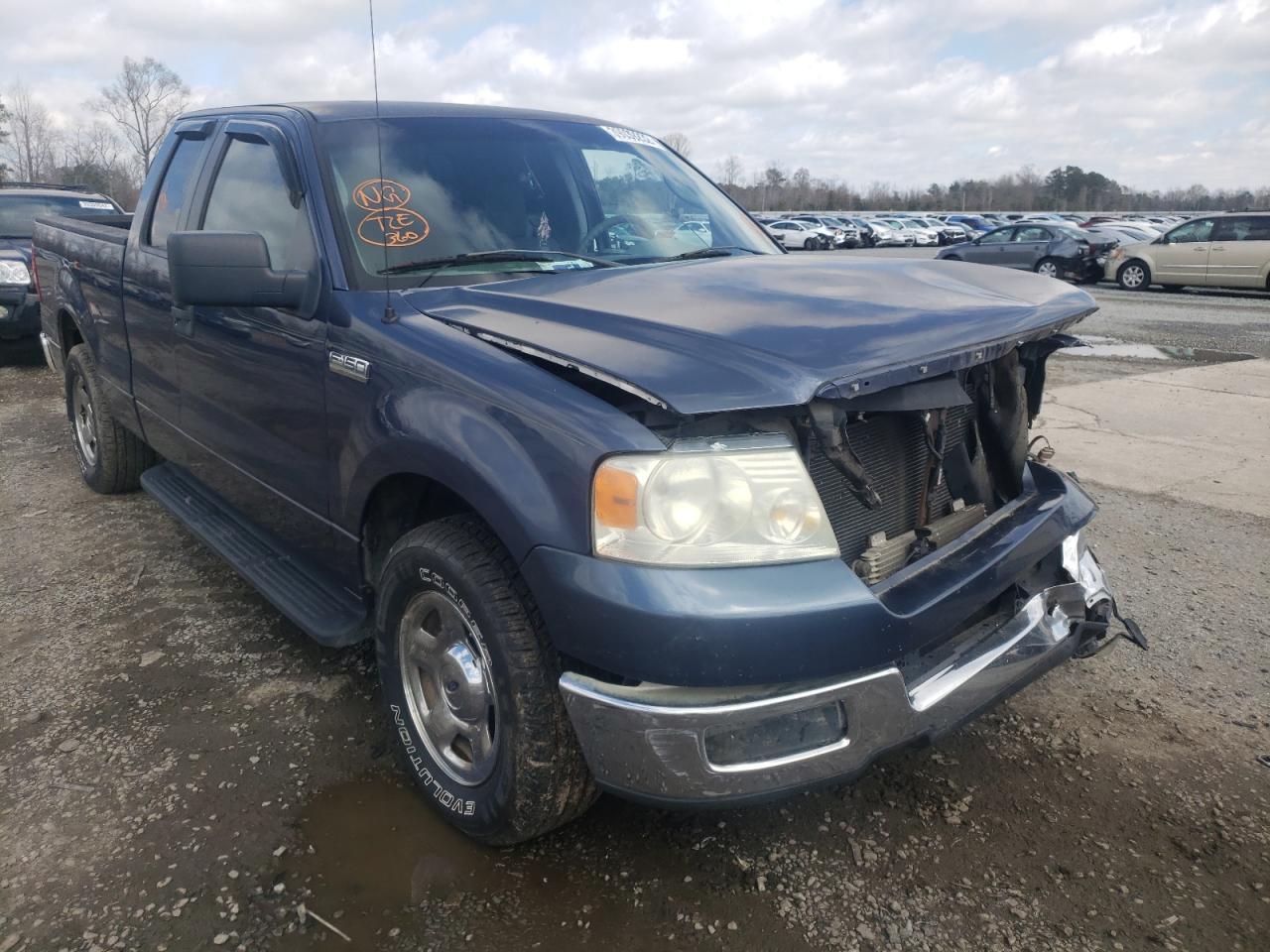Photo 1 from auction – 2005 FORD F150 with VIN 1FTPX12555NB42623