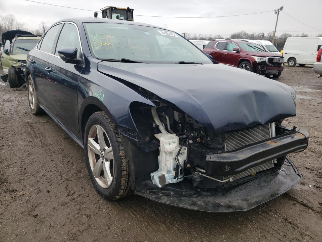 VOLKSWAGEN PASSAT SE 2012 with VIN 1VWBP7A30CC032033 - Photo from auction