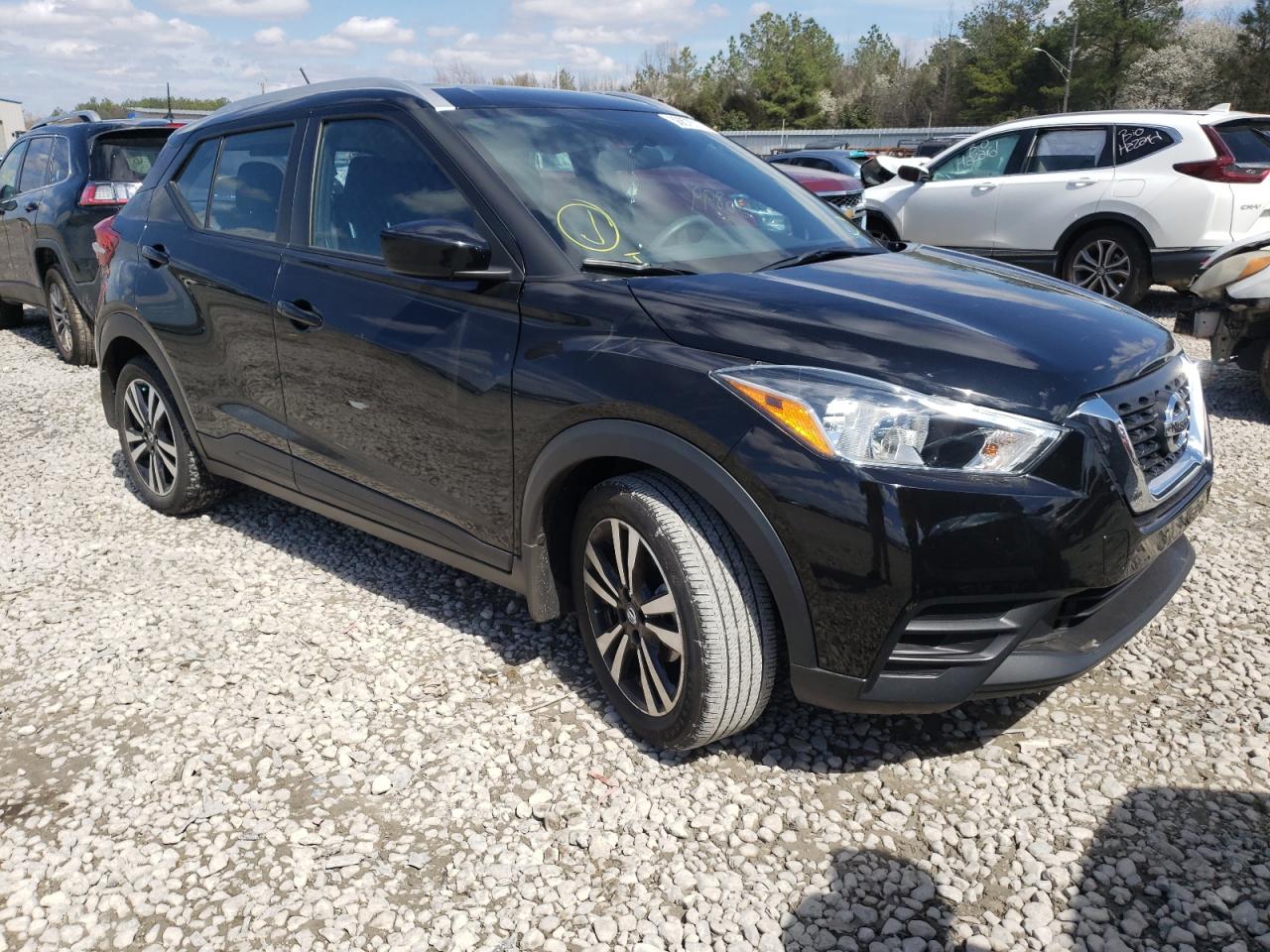 NISSAN KICKS S 2019 with VIN 3N1CP5CU2KL510198 - Photo from auction