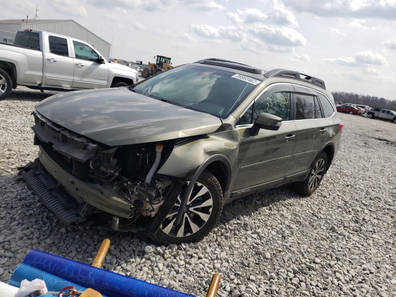 Photo 2 from auction – 2016 SUBARU OUTBACK 3. with VIN 4S4BSENC2G3222319