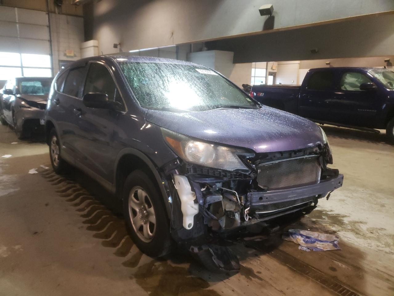 HONDA CR-V LX 2014 with VIN 2HKRM3H30EH519331 - Photo from auction