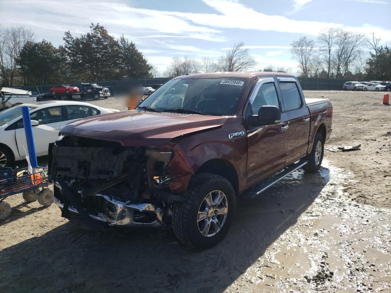 Photo 2 from auction – 2016 FORD F150 SUPER with VIN 1FTEW1EP4GKF43513