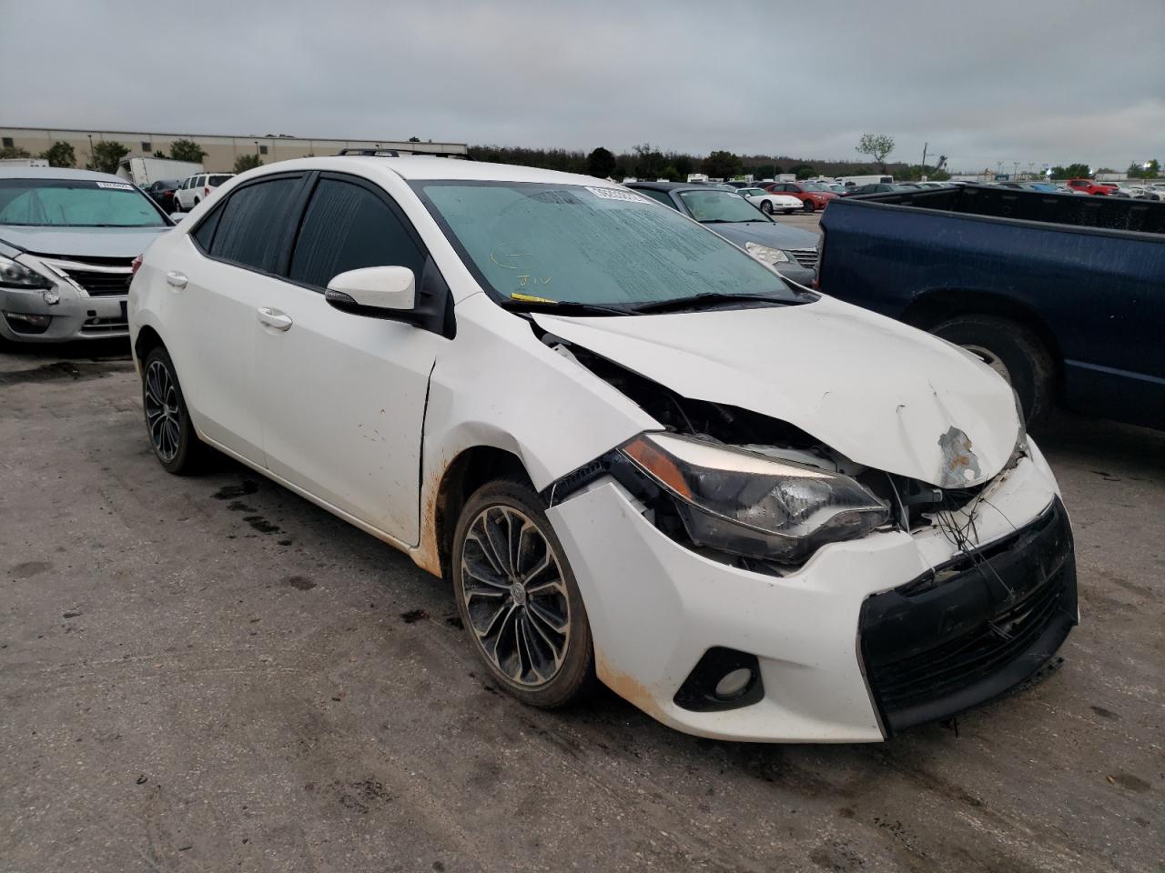Photo 1 from auction – 2016 TOYOTA COROLLA L with VIN 2T1BURHE0GC642543