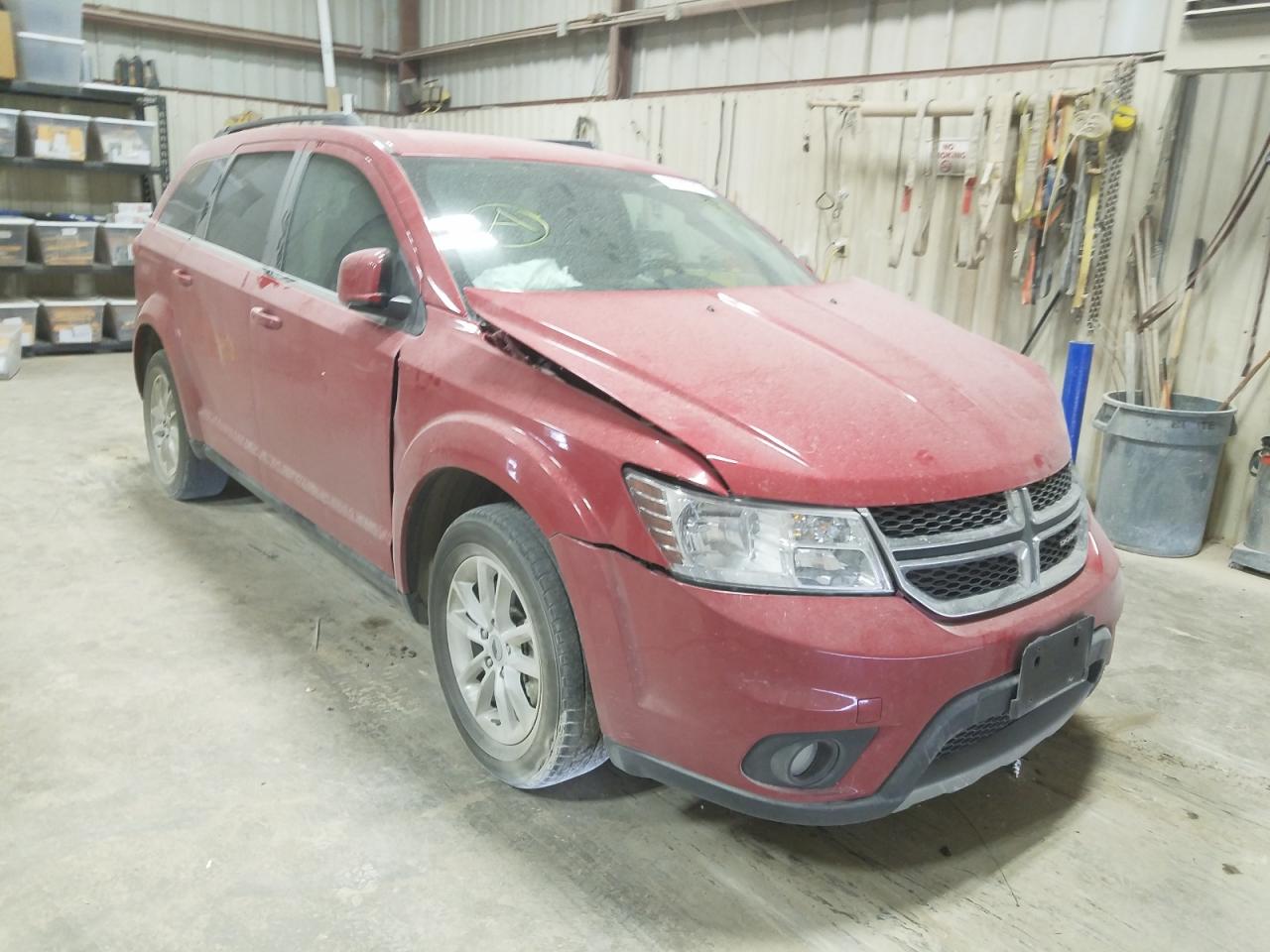 DODGE JOURNEY SX 2018 with VIN 3C4PDCBB7JT243280 - Photo from auction